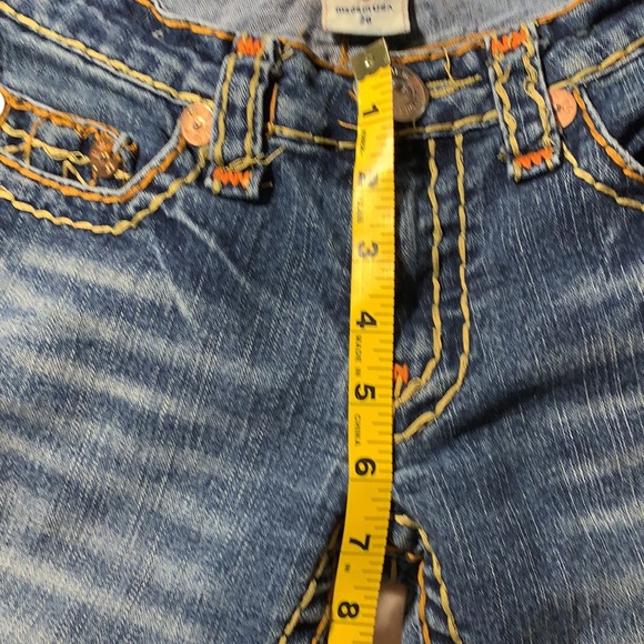 SOLD True religion size 28 Johnny Super T Flared/bell bottom - Picture 6 of 13